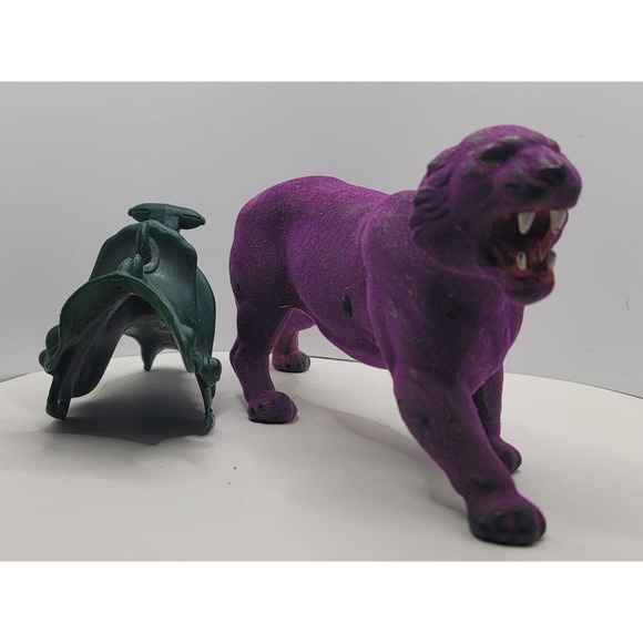 MOTU Panthor Vintage Action Figure W/Saddle-no Strap - Picture 5 of 6